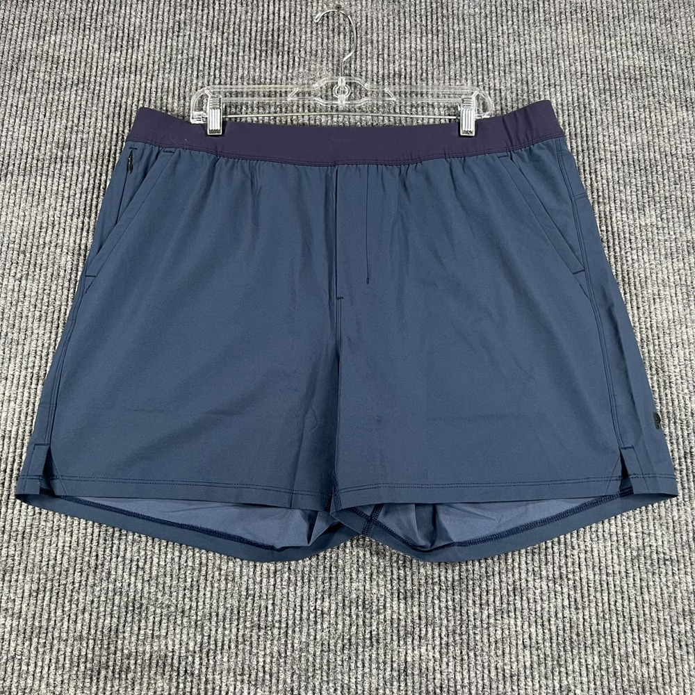 Public Rec Shorts Mens Size 40 Blue Casual Active Workout Comfort Drawstrings